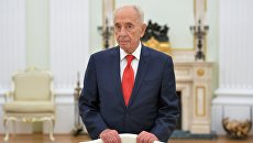 Бывший президент Государства Израиль Шимон Перес. Архивное фото Бывший президент Государства Израиль Шимон Перес. Архивное фото