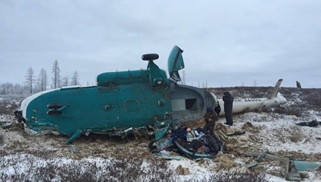 Ространснадзор создал оперативный штаб после крушения Ми-8 на Ямале