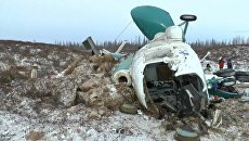Кадры с места крушения Ми-8 авиакомпании Скол в Ямало-Ненецком АО Кадры с места крушения Ми-8 авиакомпании Скол в Ямало-Ненецком АО