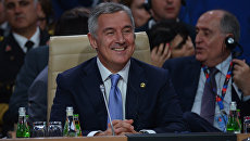 Prime Minister of Montenegro, Milo Djukanovic.  Archival photo
