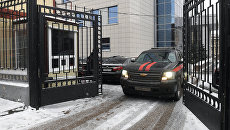 Автомобиль Следственного комитета РФ. Архивное фото Автомобиль Следственного комитета РФ. Архивное фото