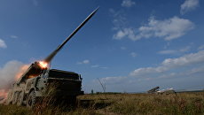 Пуск ракет РСЗО Ураган на полигоне Чебаркуль Пуск ракет РСЗО Ураган на полигоне Чебаркуль
