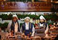 Во время открытия старейшей Рождественской ярмарки Штрицельмаркт в Дрездене Во время открытия старейшей Рождественской ярмарки Штрицельмаркт в Дрездене