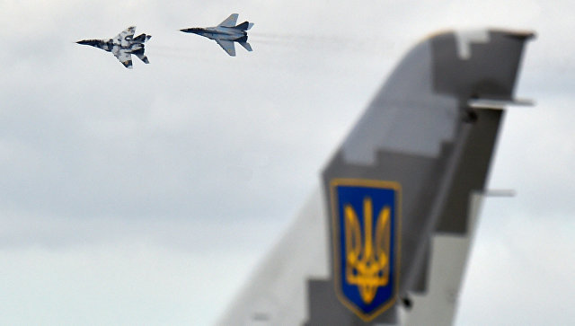 Самолеты Миг-29 украинских ВВС