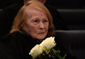 Актриса Людмила Иванова на панихиде по народной артистке России Лилии Толмачевой Актриса Людмила Иванова на панихиде по народной артистке России Лилии Толмачевой