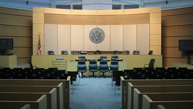 Зал судебных заседаний в США. Архивное фото