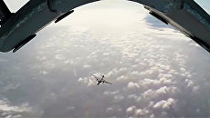 Боевая работа российских Су-25 с АвБ Хмеймим в сопровождении сирийских МиГ-29. Архивное фото Боевая работа российских Су-25 с АвБ Хмеймим в сопровождении сирийских МиГ-29. Архивное фото