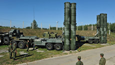 С-400 Триумф охраняет воздушные рубежи Москвы. Архивное фото С-400 Триумф охраняет воздушные рубежи Москвы. Архивное фото