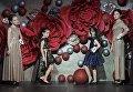 Участницы Жозефина Жарикова, Яна Жилец, Злата Жилец и Мария Гребенник (слева направо) во время финала конкурса красоты Золотая корона России Участницы Жозефина Жарикова, Яна Жилец, Злата Жилец и Мария Гребенник (слева направо) во время финала конкурса красоты Золотая корона России