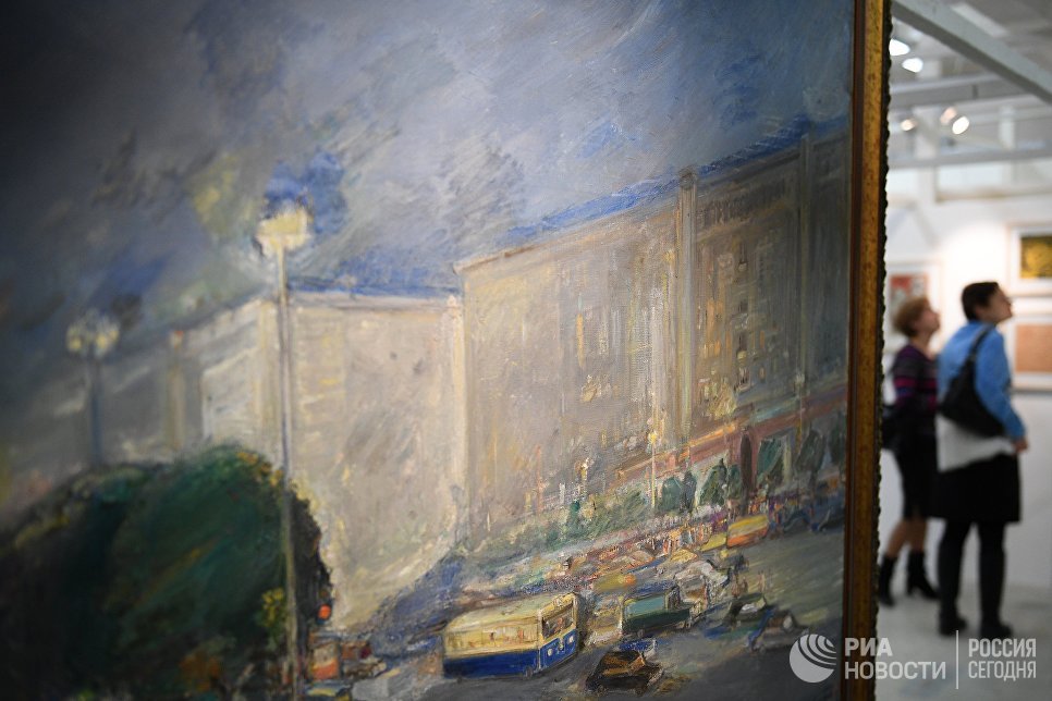 На открытии выставки Московская оттепель: 1953-1958 в Музее Москвы На открытии выставки Московская оттепель: 1953-1958 в Музее Москвы