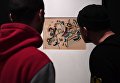 Посетители на выставке Багатели Василия Кандинского Посетители на выставке Багатели Василия Кандинского