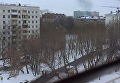 Дым у метро Коломенское, где раздался хлопок. 22 декабря 2016 Дым у метро Коломенское, где раздался хлопок. 22 декабря 2016