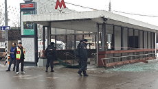 Ситуация у метро Коломенское, где раздался хлопок. 22 декабря 2016 Ситуация у метро Коломенское, где раздался хлопок. 22 декабря 2016