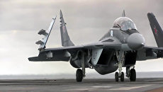 Многоцелевой истребитель МиГ-29 ВКС РФ. Архивное фото Многоцелевой истребитель МиГ-29 ВКС РФ. Архивное фото