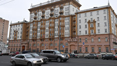 Здание посольства США в Москве. Архивное фото Здание посольства США в Москве. Архивное фото