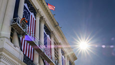 Здание Конгресса США на Капитолийском холме в Вашингтоне. Архивное фото Здание Конгресса США на Капитолийском холме в Вашингтоне. Архивное фото