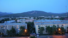Южно-Сахалинск. Архивное фото Южно-Сахалинск. Архивное фото