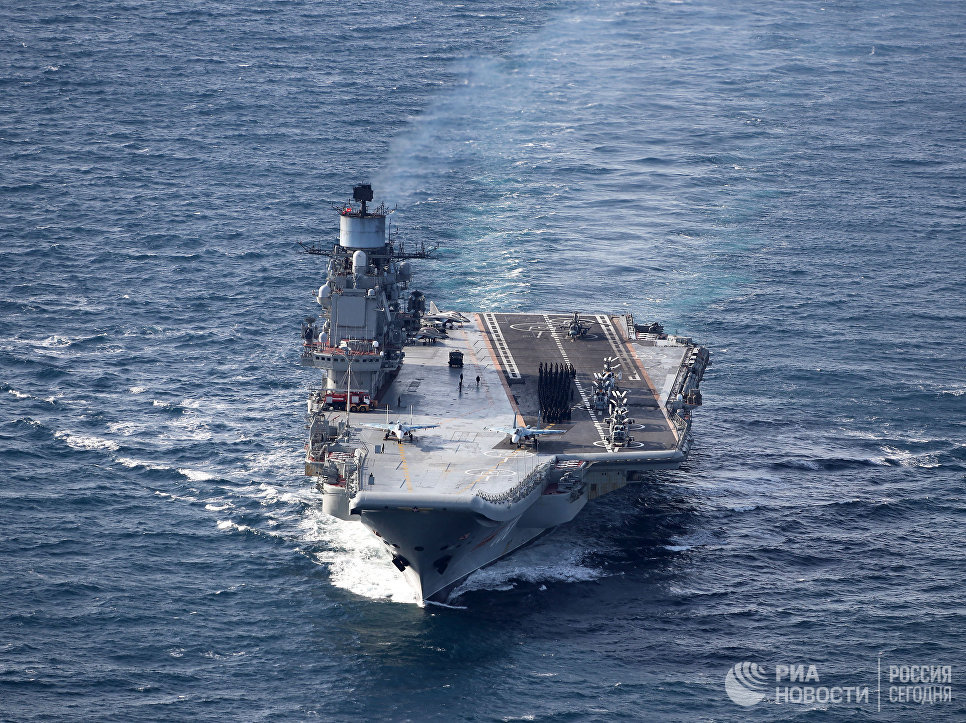 Российский авианосец Адмирал Кузнецов Российский авианосец Адмирал Кузнецов