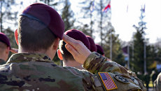 Военнослужащие армии США на территории Международного центра миротворчества и безопасности в Яворовском районе Львовской области, Украина. Архивное фото Военнослужащие армии США на территории Международного центра миротворчества и безопасности в Яворовском районе Львовской области, Украина. Архивное фото
