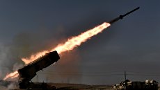 Иракские военные ведут обстрел позиций террорстов запрещенной в РФ организации ИГ в окрестностях Мосула. Архивное фото Иракские военные ведут обстрел позиций террорстов запрещенной в РФ организации ИГ в окрестностях Мосула. Архивное фото
