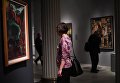 Посетители на открытии выставки Лицом к будущему. Искусство Европы 1945–1968 в ГМИИ имени А.С. Пушкина в Москве Посетители на открытии выставки Лицом к будущему. Искусство Европы 1945–1968 в ГМИИ имени А.С. Пушкина в Москве