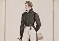 Костюм в английском вкусе. Лист из модного журнала Costume Parisien Костюм в английском вкусе. Лист из модного журнала Costume Parisien