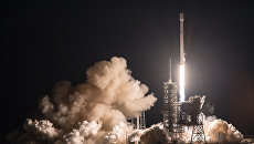 Старт ракеты Falcon 9 со спутником EchoStar 23 со стартовой площадке SpaceX на космодроме на мысе Канаверал. 16 марта 2017 Старт ракеты Falcon 9 со спутником EchoStar 23 со стартовой площадке SpaceX на космодроме на мысе Канаверал. 16 марта 2017