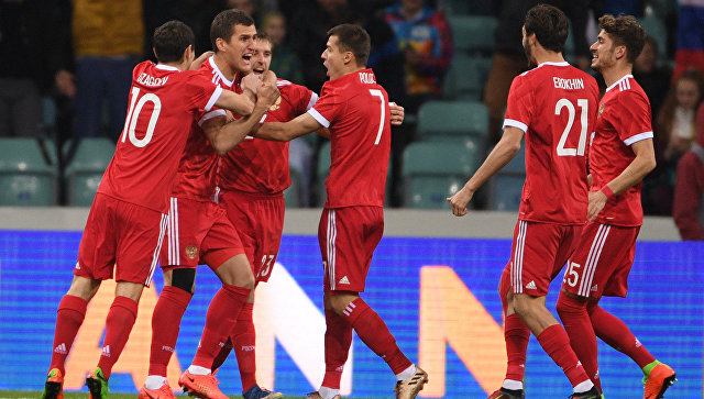 Сборная Российской Федерации по футболу спасла матч с Бельгией, проигрывая 1:3