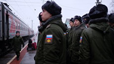 Призыв на военную службу. Архивное фото Призыв на военную службу. Архивное фото