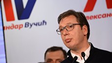Председатель правительства Сербии Александр Вучич. Архивное фото Председатель правительства Сербии Александр Вучич. Архивное фото