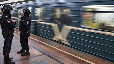 В московском метро. Архивное фото В московском метро. Архивное фото