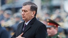 Президент Республики Узбекистан Шавкат Мирзиеев. Архивное фото Президент Республики Узбекистан Шавкат Мирзиеев. Архивное фото
