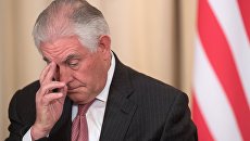 Государственный секретарь США Рекс Тиллерсон. Архивное фото Государственный секретарь США Рекс Тиллерсон. Архивное фото