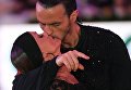 Эмануэле Сольди и Элиза Насато (Италия) выступают на чемпионате Европы по латиноамериканским танца в Москве Эмануэле Сольди и Элиза Насато (Италия) выступают на чемпионате Европы по латиноамериканским танца в Москве