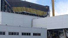 Обрушение склада на территории сокового завода в Липецкой области Обрушение склада на территории сокового завода в Липецкой области