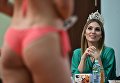 Победительница XXI фестиваля талантов и красоты Мисс Москва — 2016 Татьяна Цимфер в жюри на финальном кастинге Мисс Москва 2017 Победительница XXI фестиваля талантов и красоты Мисс Москва — 2016 Татьяна Цимфер в жюри на финальном кастинге Мисс Москва 2017