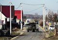 Мастер Максим Свекла едет на БМ-13 Катюша по дороге в поселке Большой Оеш Новосибирской области Мастер Максим Свекла едет на БМ-13 Катюша по дороге в поселке Большой Оеш Новосибирской области