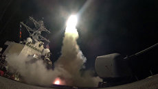 Запуск ракеты с эсминца USS Porter (DDG 78) в Средиземном море. Архивное фото Запуск ракеты с эсминца USS Porter (DDG 78) в Средиземном море. Архивное фото