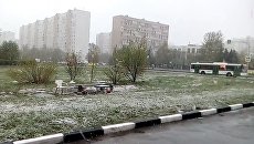 Снегопад в Москве. 8 мая 2017 Снегопад в Москве. 8 мая 2017