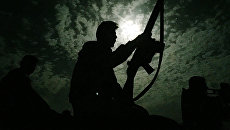 Kurdish Peshmerga fighter