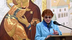 Людмила Вербицкая на презентации первого тома Большого словаря церковнославянского языка Нового времени в Храме Христа Спасителя Людмила Вербицкая на презентации первого тома Большого словаря церковнославянского языка Нового времени в Храме Христа Спасителя