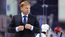 Главный тренер хоккейного клуба Барыс Евгений Корешков. Архивное фото Главный тренер хоккейного клуба Барыс Евгений Корешков. Архивное фото