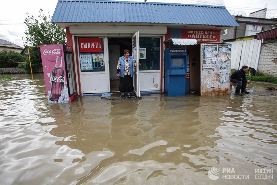 На Ставрополье число затопленных домов возросло в 5 раз