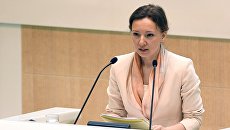 Уполномоченный при президенте РФ по правам ребенка Анна Кузнецова во время заседания на тему: Формирование современной системы безопасного отдыха и оздоровления детей Уполномоченный при президенте РФ по правам ребенка Анна Кузнецова во время заседания на тему: Формирование современной системы безопасного отдыха и оздоровления детей