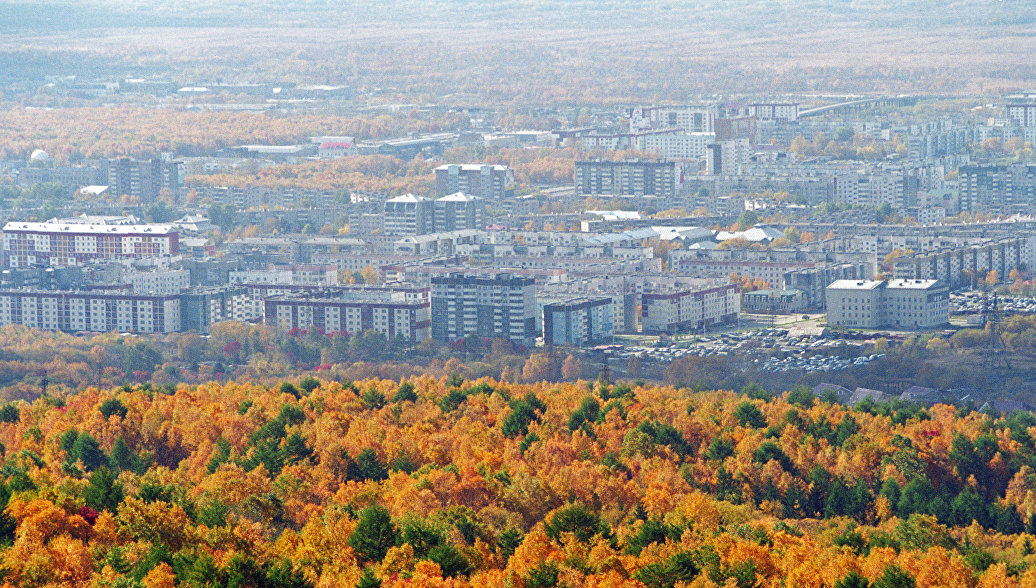 Южно сахалинск осенью фото