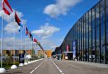 Флаги стран-участниц у Экспофорума перед началом Санкт-Петербургского международного экономического форума-2017 Флаги стран-участниц у Экспофорума перед началом Санкт-Петербургского международного экономического форума-2017