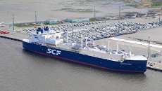 Арктический танкер-газовоз Кристоф де Маржери (ледового класса Arc7), разработанный для проекта Ямал СПГ Арктический танкер-газовоз Кристоф де Маржери (ледового класса Arc7), разработанный для проекта Ямал СПГ