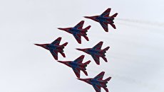 Многоцелевые истребители МиГ-29. Архивное фото Многоцелевые истребители МиГ-29. Архивное фото