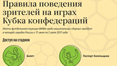 Правила поведения зрителей на играх Кубка конфедераций Правила поведения зрителей на играх Кубка конфедераций