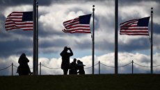 Флаги США в Вашингтоне. Архив Флаги США в Вашингтоне. Архив